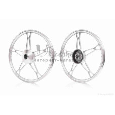 Диск колеса передній 17"-1.20 Delta d10, литий, барабанне гальмо