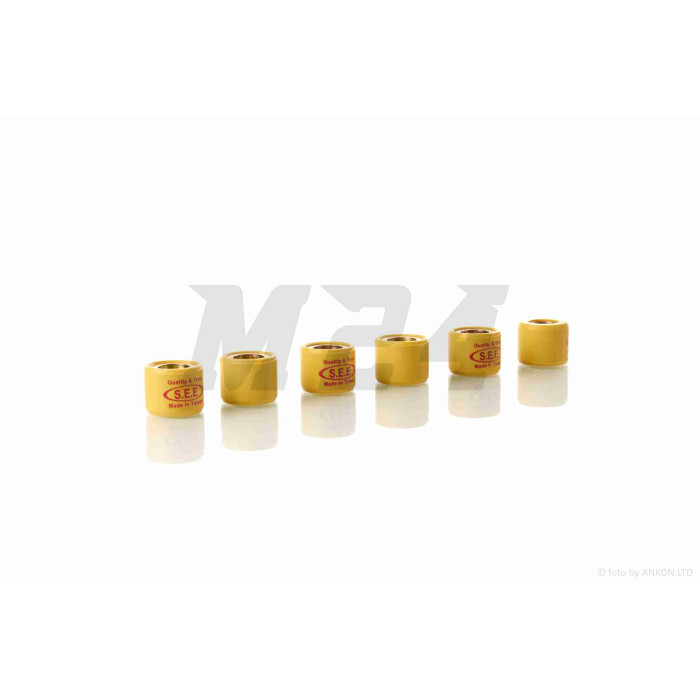 Ролики варіатора Yamaha 15-12 6.5g "SEE" (Sheng-E) ТАЙВАНЬ