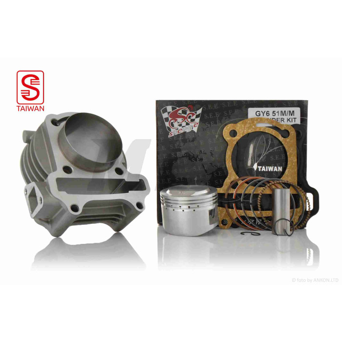 ЦПГ GY6 110 (51mm, тюнінг GY6 50) "SEE" (Sheng-E) (+голова +спорт распредвал) ТАЙВАНЬ