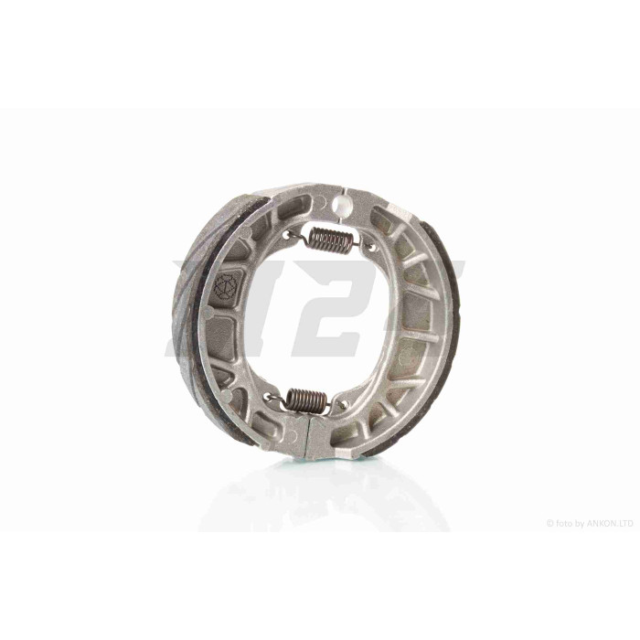 Колодки гальмівні (барабан) GY6 10/12", LEAD, Delta пряма пружина "VLAND" ТАЙВАНЬ