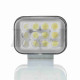 Фара додаткова діодна, прямокутна, 100-72mm, 12-80W, IP67, біле/жовте світло #LPS-2173