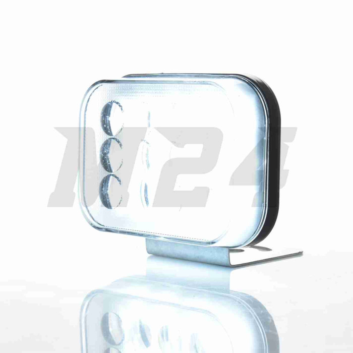 Фара додаткова діодна, прямокутна, 100-72mm, 12-80W, IP67, біле/жовте світло #LPS-2173