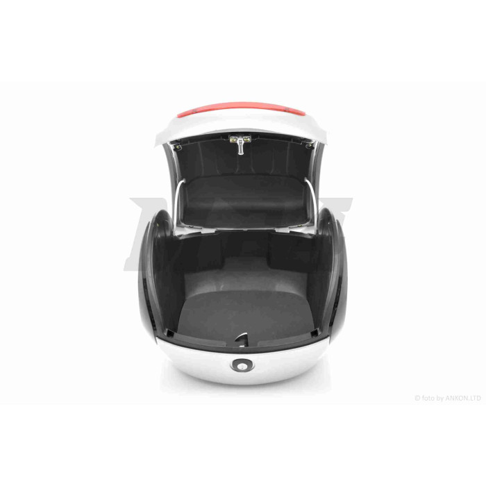 Кофр 32L 350*350*260mm #1737 (чорний глянсовий, крапля)