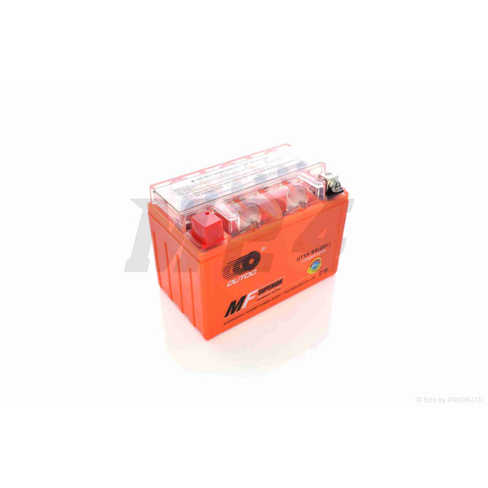 Акумулятор GEL 12V 9A 150-86-107mm UTX9-BS (YTX9-BS) "OUTDO" (2021)