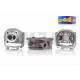 Головка циліндра GY6 150 гола +клапани "JD"