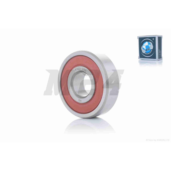 Підшипник 6303-2RS 17-47-14 "KG"