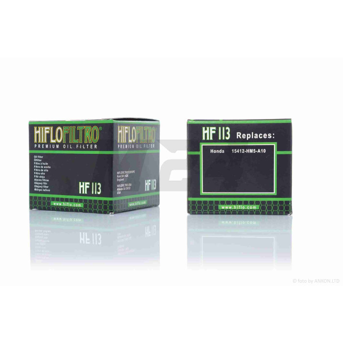 Фільтр масляний мото HF113 D50/H38 "HIFLO" ТАЙЛАНД