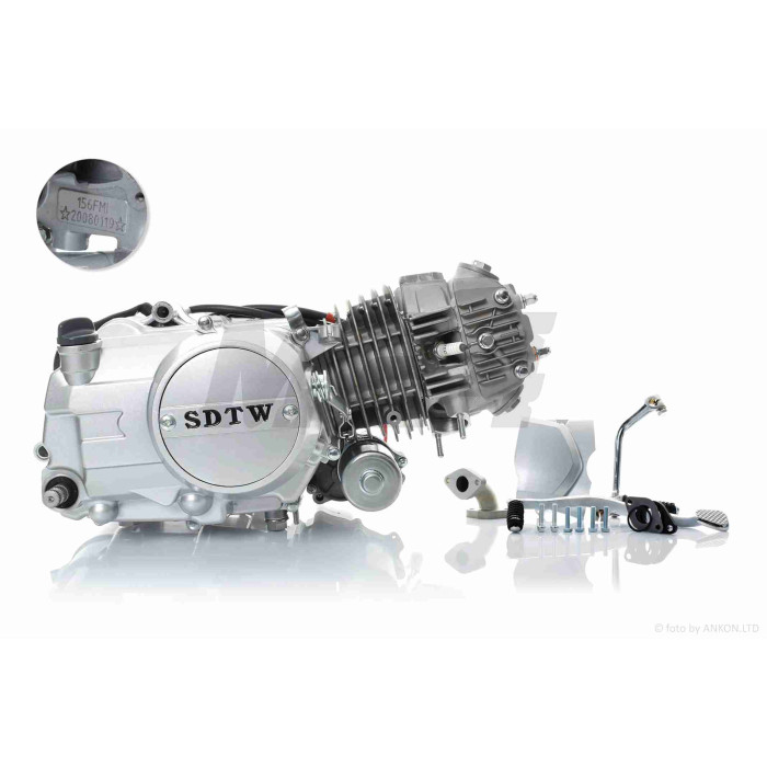 Двигун 1P56FMJ YX140 140cc механіка, алюм.циліндр, нижній ел.стартер "SDTW"