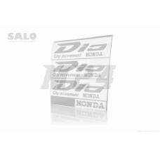 Наклейка DIO AF34 City movement (срібляста) "SALO"