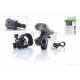 Фара велосипеда USB/800mAh 1led CREE 300lm 4 режими +flash +кріплення на шолом алюміній #DEN-059