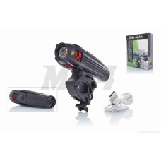 Фара велосипеда USB/2000mAh 300lm 4режими #DEN-051