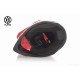 Шолом кросовий "VLAND" #819-7 +візор, XS, black/red