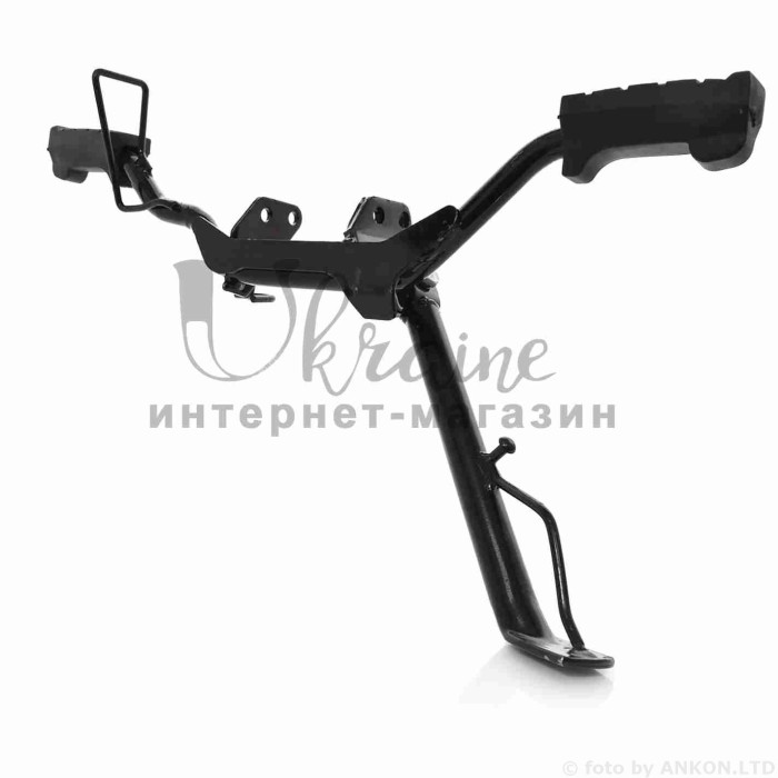 Підніжки водія YBR125, JS125-6A + опора стоянки "JIANSHE"