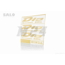 Наклейка DIO AF34 City movement (золотиста) "SALO"