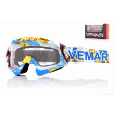Кросові окуляри "VEMAR" #MJ-16/LA141/ATHLETE, візор безбарвний