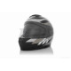 Шолом інтеграл "VLAND" #M63 +окуляри, L, Black/Silver