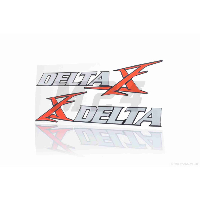 Наклейка на бак "DELTA"