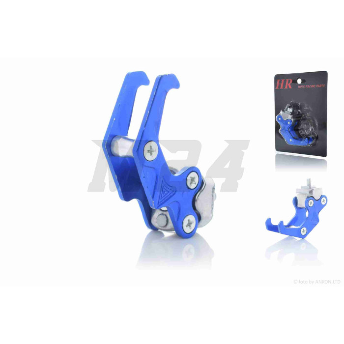 Крюк багажний здвоєний (синій)