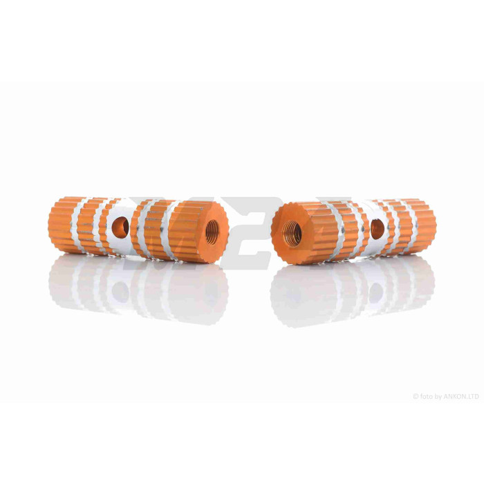 Пеги для BMX, L69mm, жовті #HJT-001