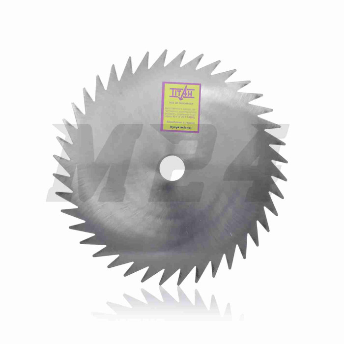 Ніж коси 40T D240 d25.4 сталь 65Г "TI"