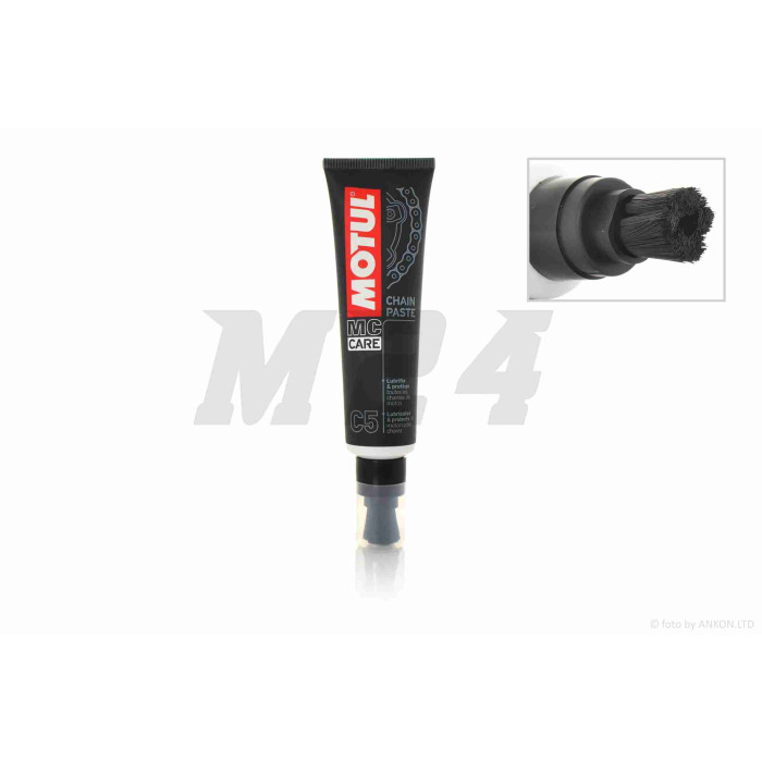 Мастило ланцюга трансмісії 150мл, паста+щітка CHAIN ​​PASTE "MOTUL" (C5) ФРАНЦІЯ
