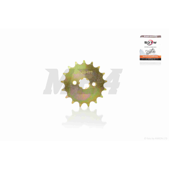 Зірка трансмісії передня Delta 428-17 "SDTW" (gold)