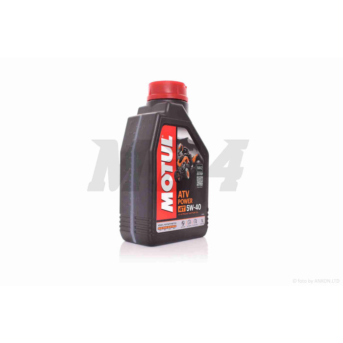Олія моторна 4T, 1л синтетика "MOTUL" (5W40, ATV POWER) ФРАНЦІЯ