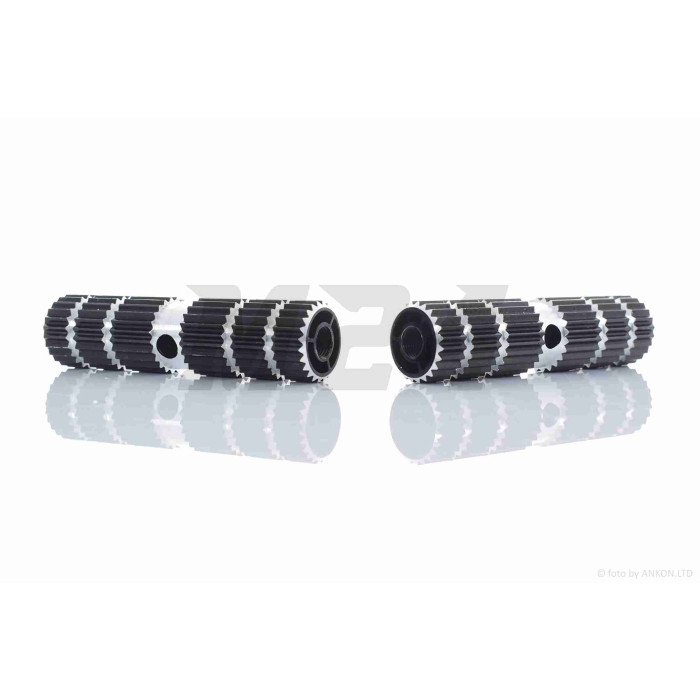 Пеги для BMX, L100mm, чорні #HJT-002