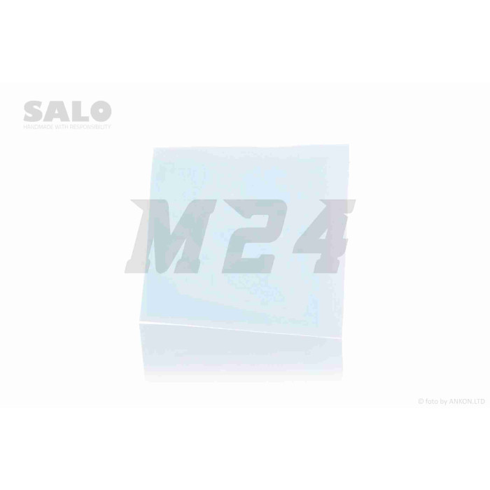 Наклейка BIKER (біла) 130-110mm "SALO"