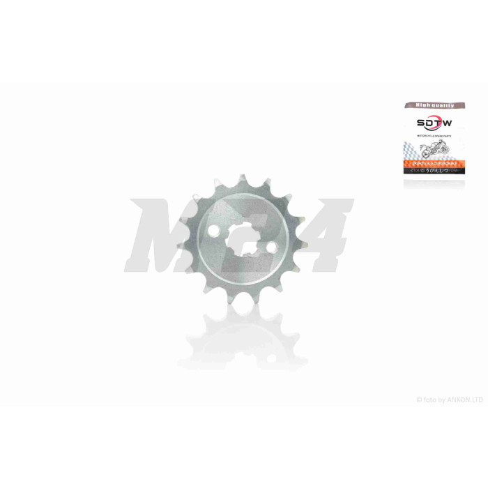 Зірка трансмісії передня Delta 428-15 "SDTW" (white)