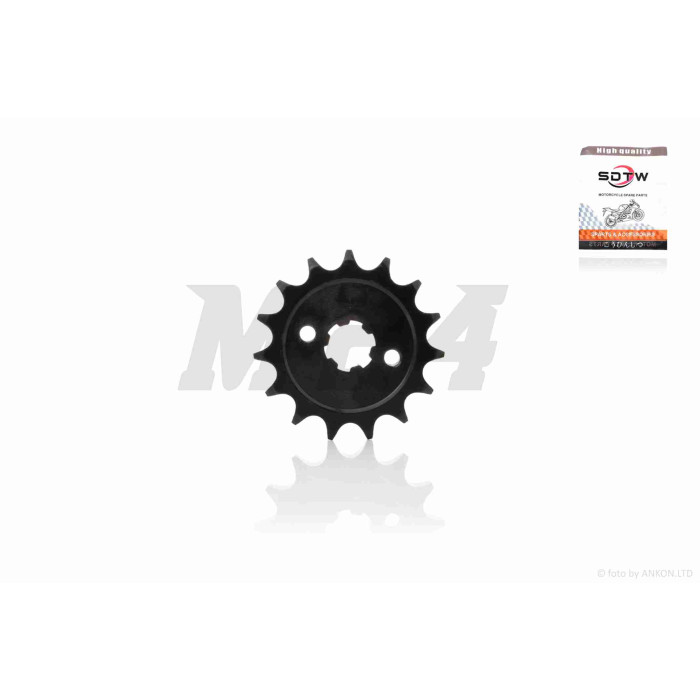 Зірка трансмісії передня Delta 428-15 "SDTW" (black)