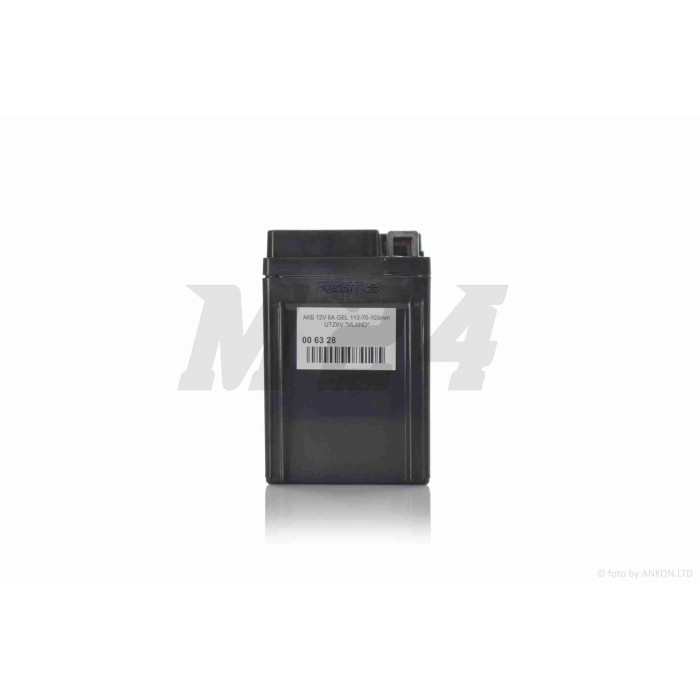 Акумулятор GEL 12V 6A 113-70-103mm UTZ6V "VLAND" (2025) DIO AF56