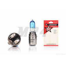Лампа фари H6 (BA20D) 12V 35/35W синя "LBD"