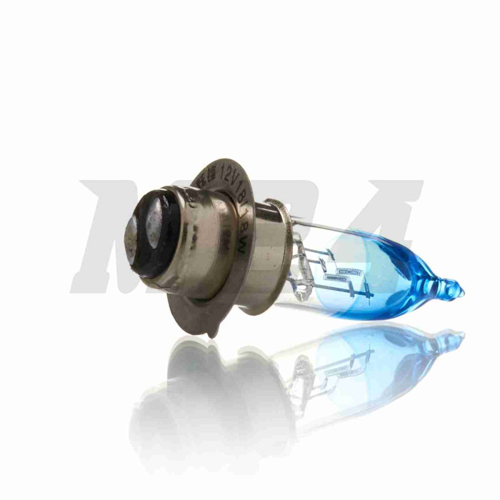 Лампа фари P15D-25-1 12V 18/18W 1 вус, синя "R-DAZZLE"
