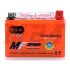Акумулятор GEL 12V 4A 113-70-85mm UTX4L-BS "OUTDO" (2023)