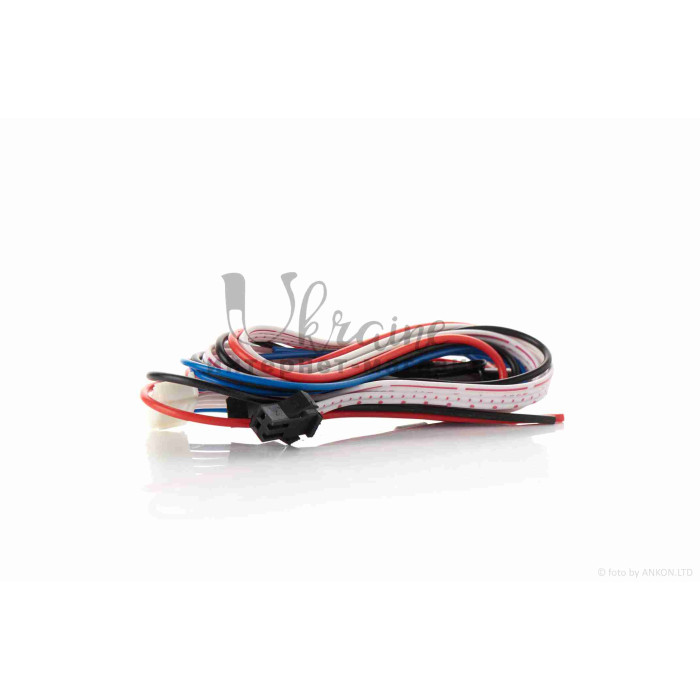 Аудіосистема 2.0 MP3 (USB/SD), пульт, сигналізація "F6" (червона)