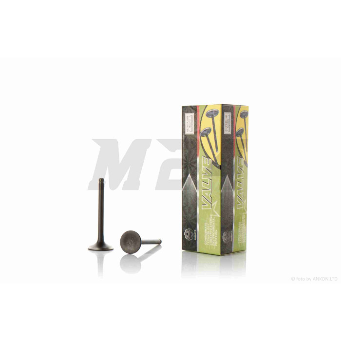 Клапани ГРМ GY6 80/100 L62, d19.8/22.9mm "XHMOTO"
