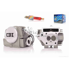 Головка циліндра 152FMI TTR125 D52.4, d20/23 у зборі #PRO "LIPAI"