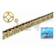 Зірки трансмісії пара Delta 428-14/41 + ланцюг 98L "LIPAI" (GOLD)