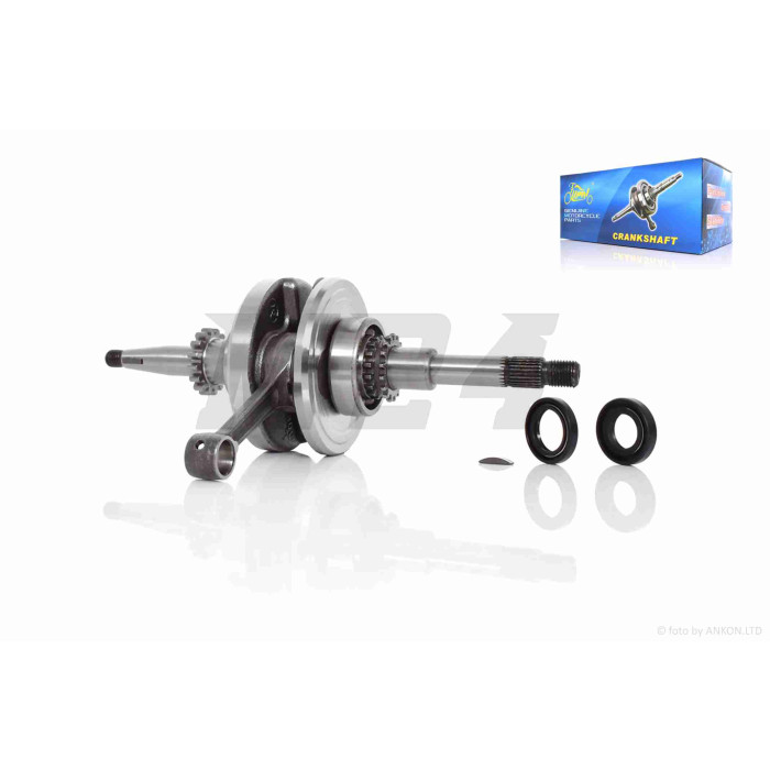 Колінвал GY6 50/80 16T #PRO "LIPAI"
