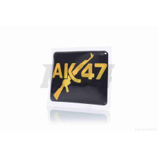 Наклейка AK47 (70-50mm) силікон