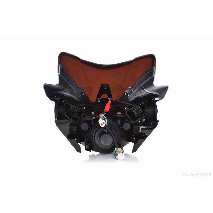 Обтічник із фарою TVS APACHE180 білий