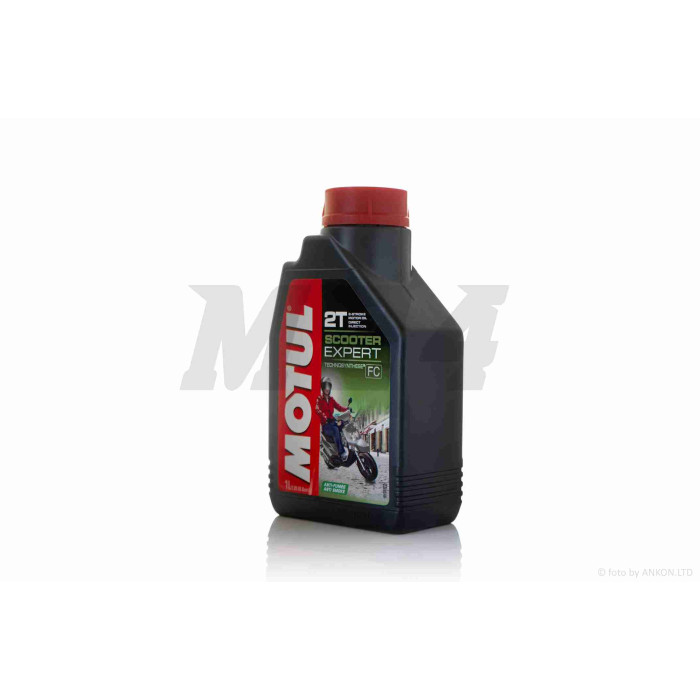 Олива моторна 2T, 1л напівсинтетика "MOTUL" (SCOOTER EXPERT) ФРАНЦІЯ
