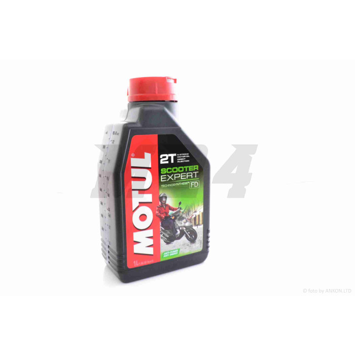 Олива моторна 2T, 1л напівсинтетика "MOTUL" (SCOOTER EXPERT) ФРАНЦІЯ