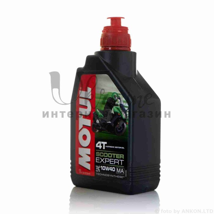 Олива моторна 4T, 1л синтетика "MOTUL" (10W40, SCOOTER EXPERT) ФРАНЦІЯ