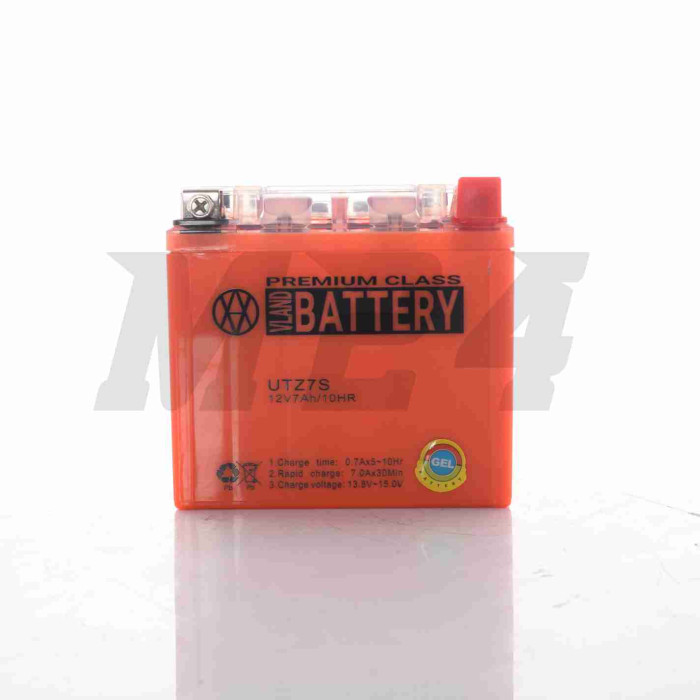 Акумулятор GEL 12V 7A 114-70-106mm UTZ7S "VLAND" (2025)