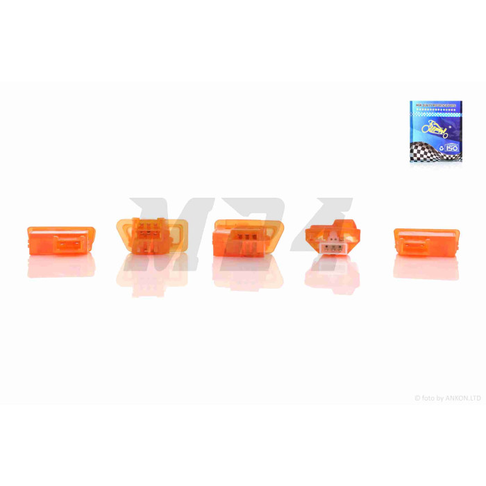 Кнопки керма к-кт GY6 50/150 (прозорі)