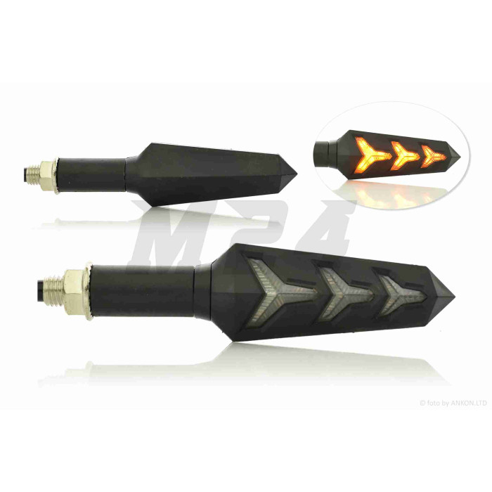 Повороти діодні пара #D-148 гнучка ніжка, динамічні