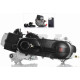 Двигун GY6 80cc 43cm, під два амортизатори +карбюратор, комутатор, котушка запалювання "SEE-SL"