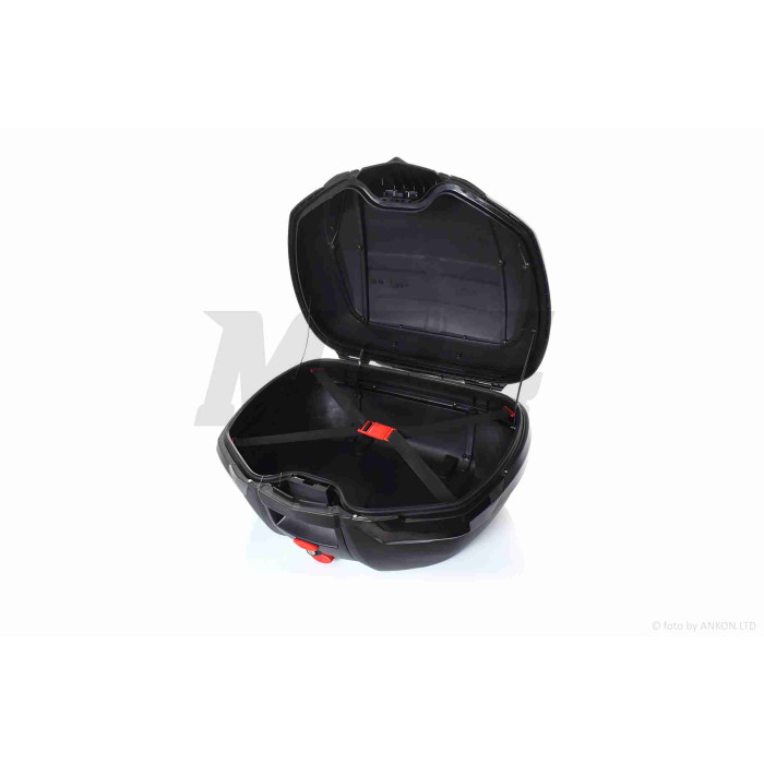 Кофр #898/3 59*45.5*32.5, 47L поліпропіленовий, переносний, діодний габарит+стоп-сигнал "LIPAI"
